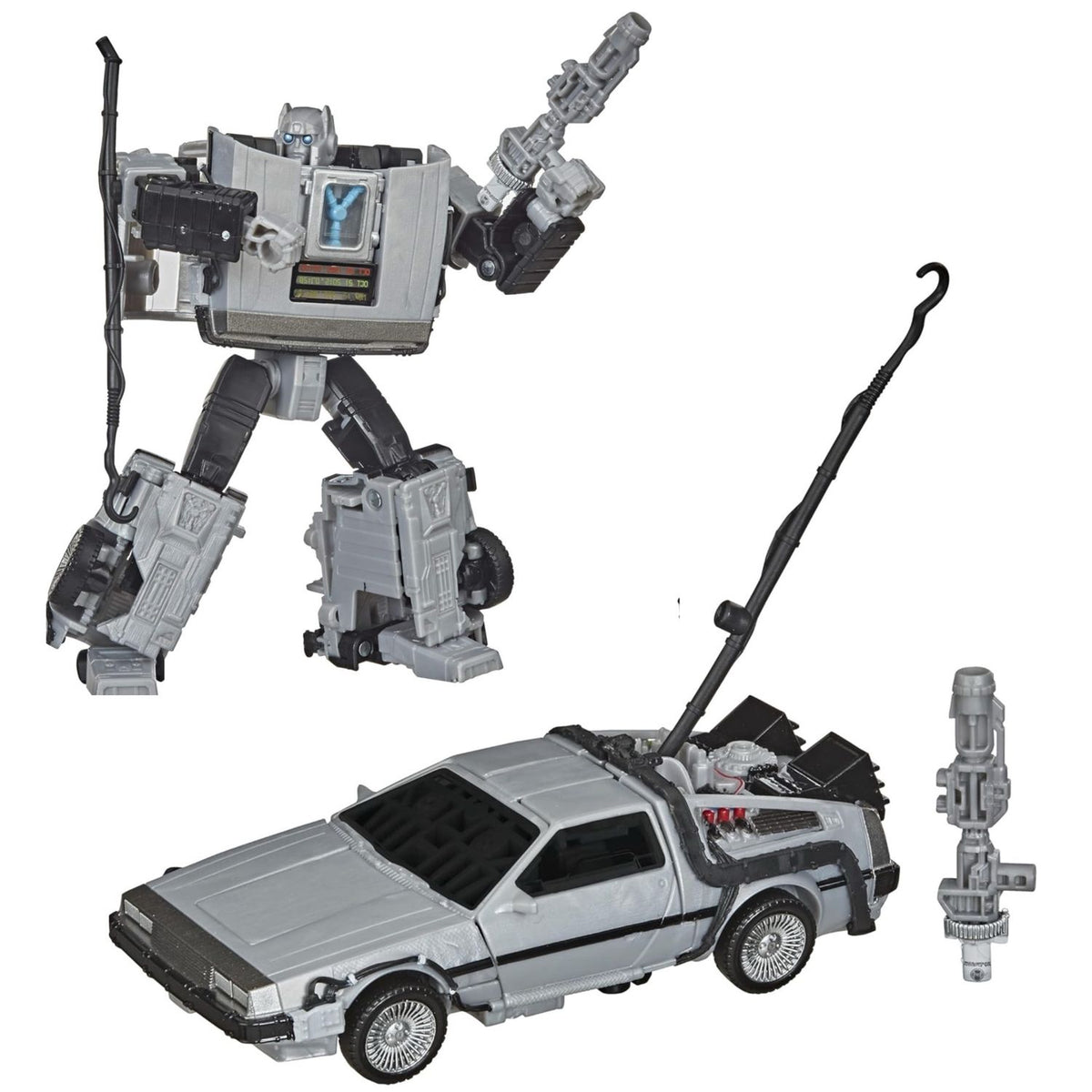 Delorean Back to the Future x Transformers Gigawatt