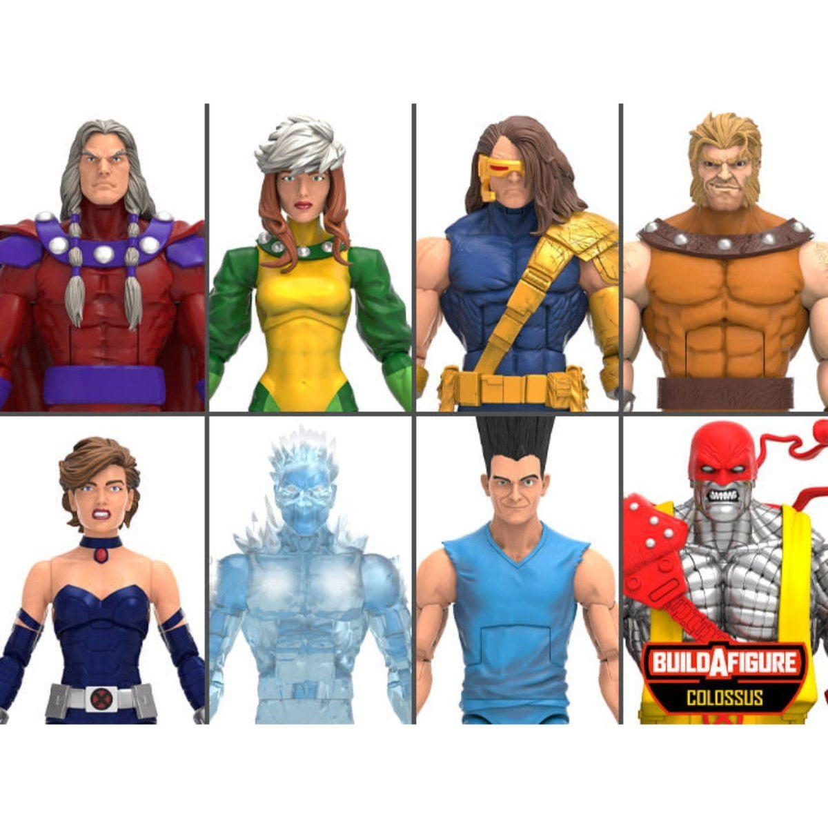 X-Men Marvel Legends Set Cyclops Rogue Legion Colossus BAF