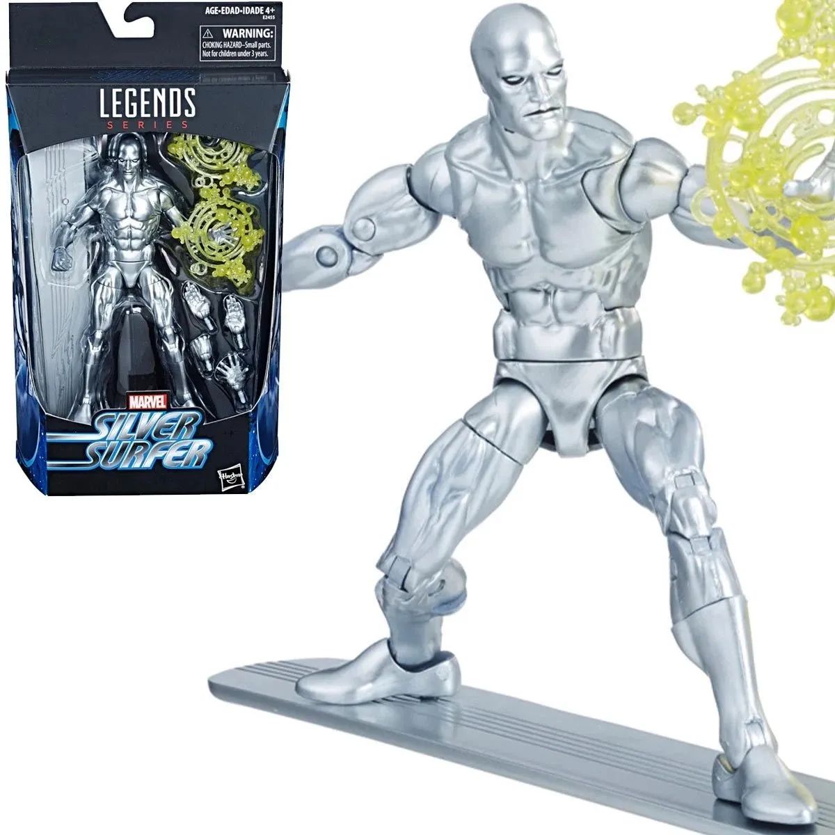 Los 4 Fantasticos Silver Surfer Comic Marvel Legends