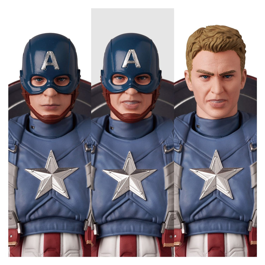 The Winter Soldier MAFEX 220 Capitan America Classic Suit