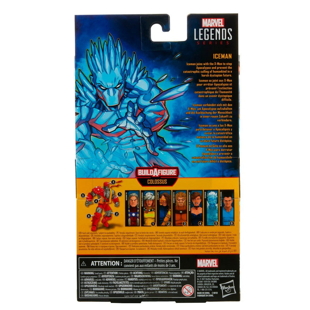 X-Men Marvel Legends Iceman Colossus BAF
