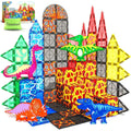 Set Bloques Magneticos Mundo Dinosaurio 48 Piezas