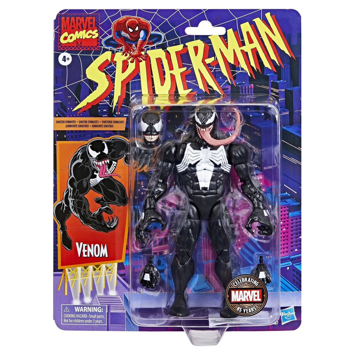 Venom Marvel Legends 2024 Retro 85th Walmart exclusive
