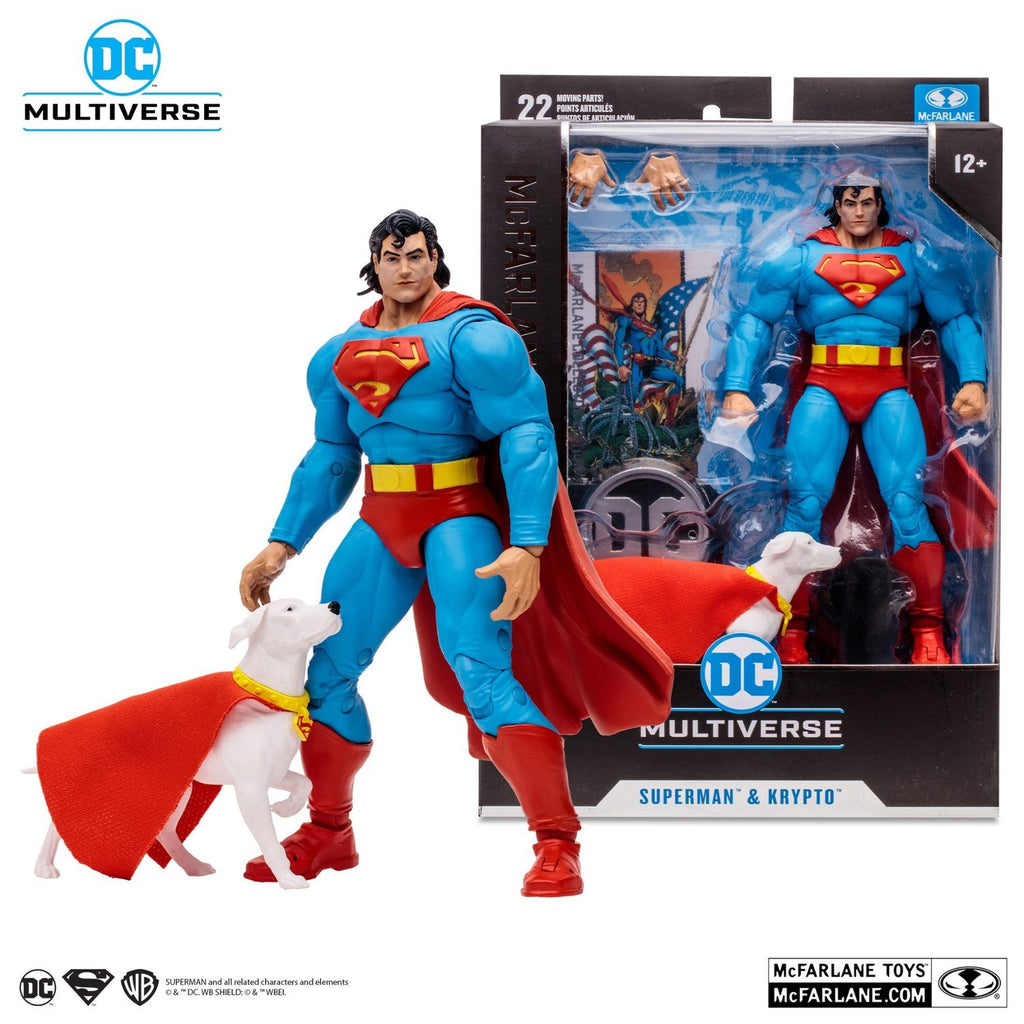 Return of Superman DC Multiverse Collector Superman & Krypto