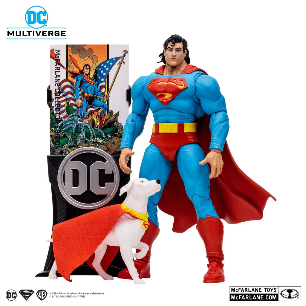 Return of Superman DC Multiverse Collector Superman & Krypto