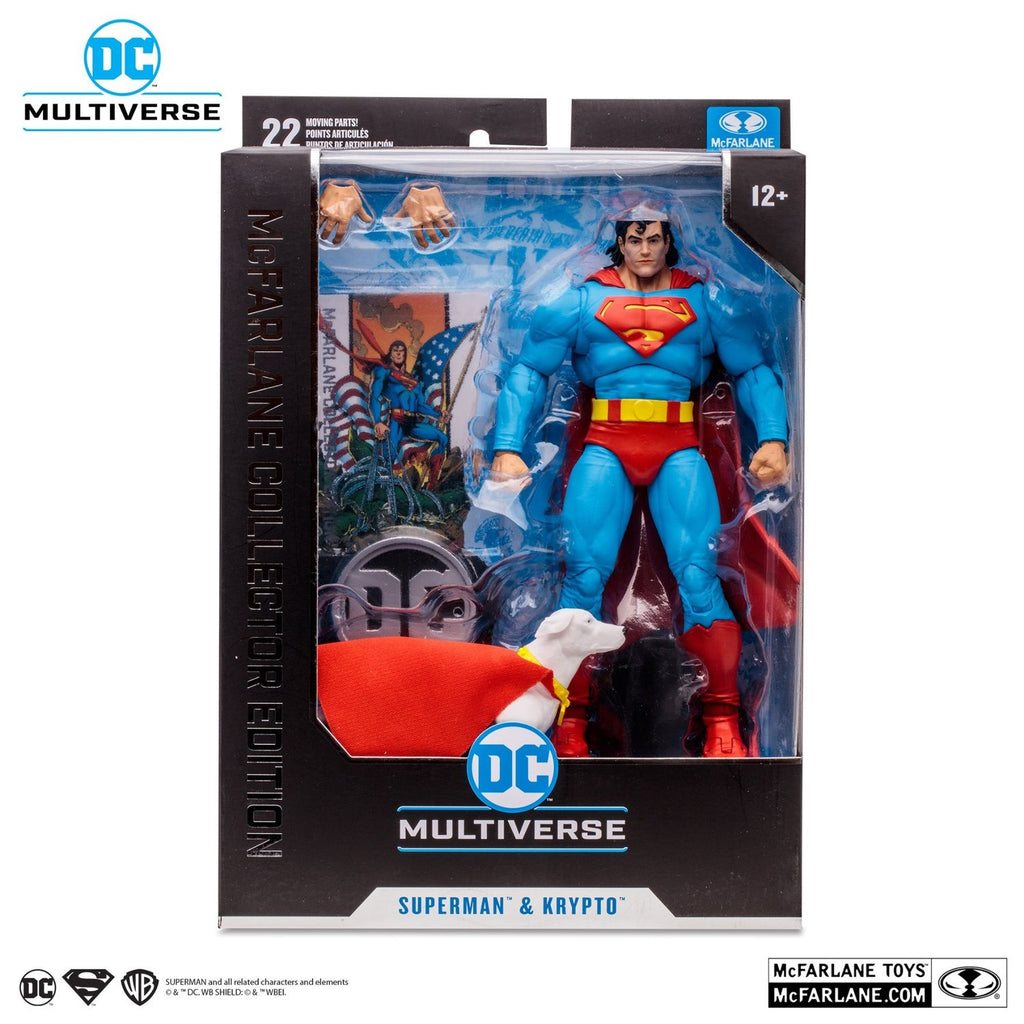 Return of Superman DC Multiverse Collector Superman & Krypto