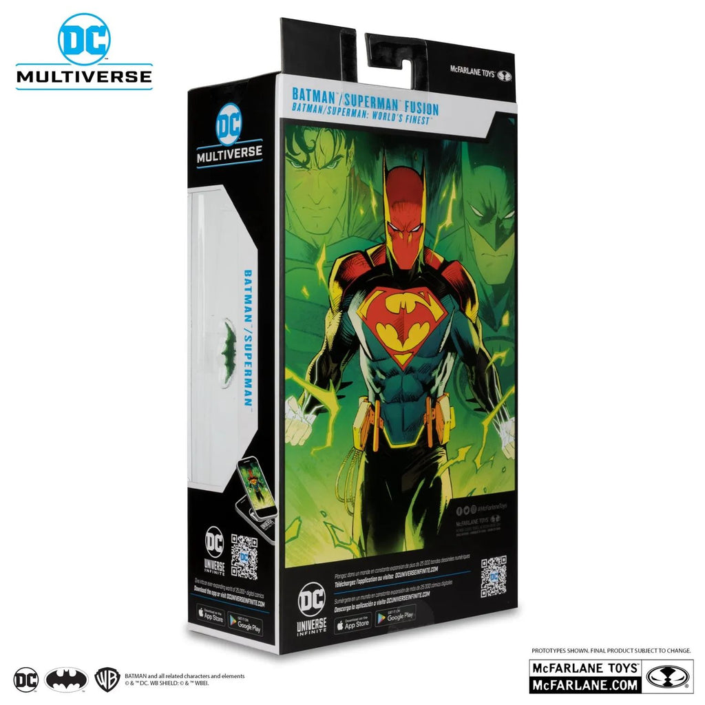 DC Multiverse Batman Superman Fusion Mcfarlane Toys