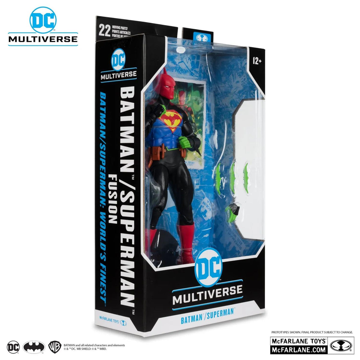 DC Multiverse Batman Superman Fusion Mcfarlane Toys