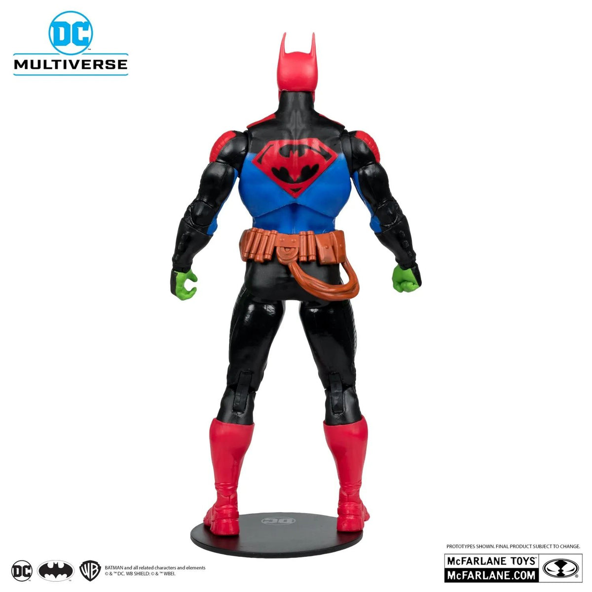 DC Multiverse Batman Superman Fusion Mcfarlane Toys
