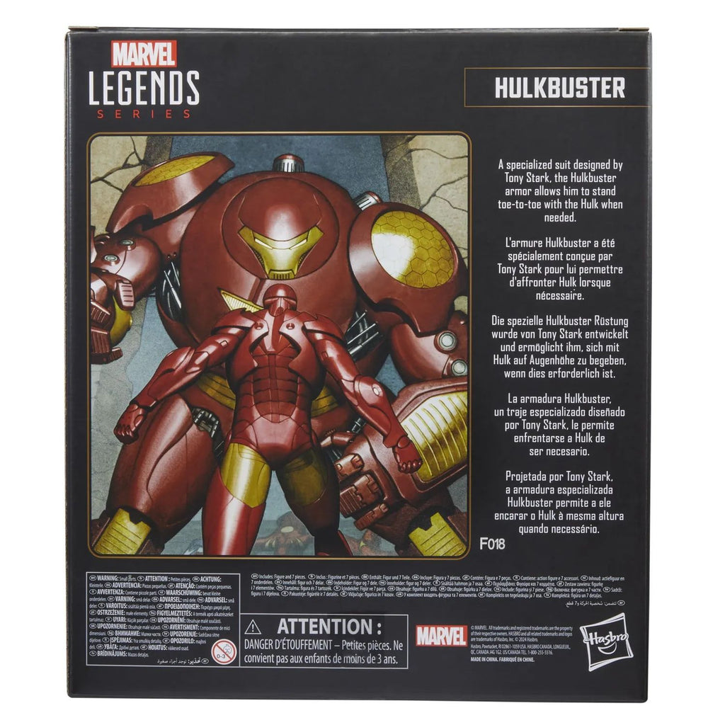 Figura Armadura Iron Man Marvel Legends Deluxe Hulkbuster Ironman Avengers