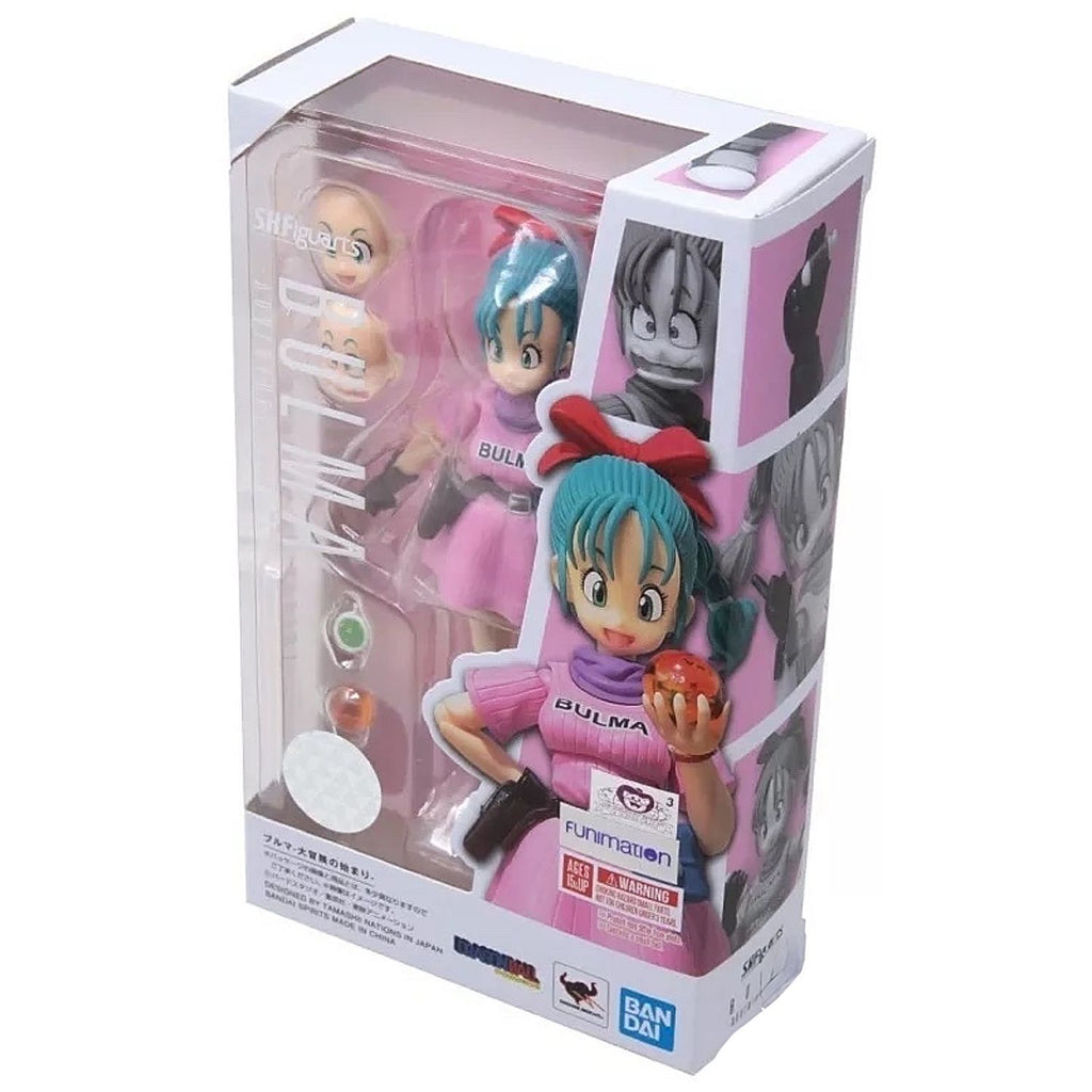 Figura de Dragon Ball SH Figuarts Bulma Adventure Begins Bandai