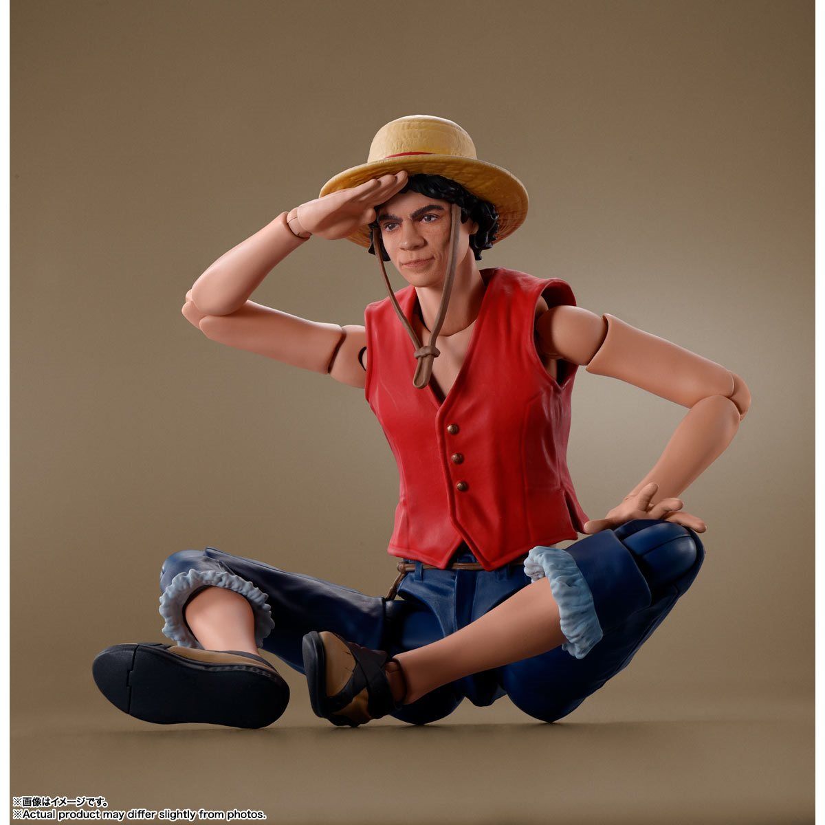 Figura One Piece Netflix SH Figuarts Monkey D Luffy