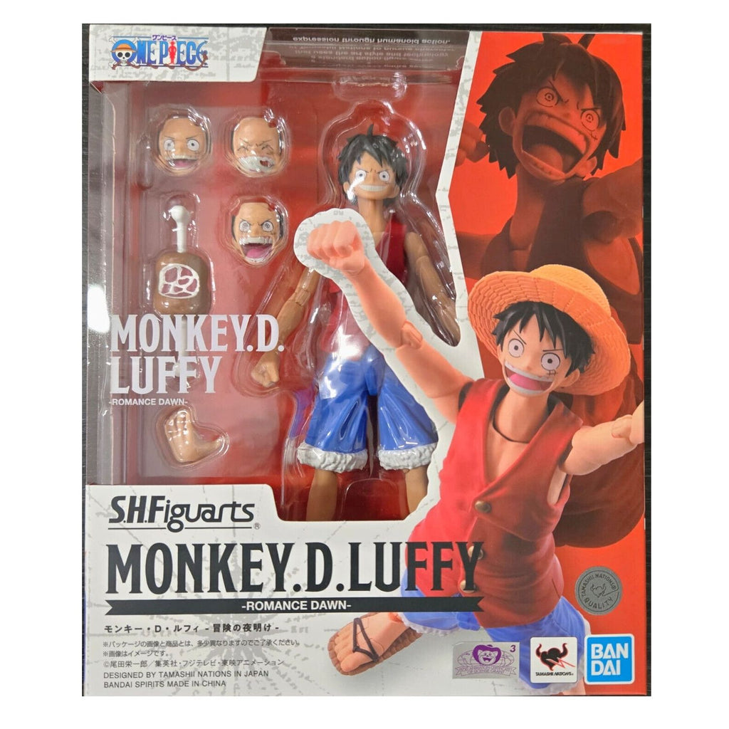 Figura de Acción One Piece SH Figuarts Monkey D Luffy Romance Dawn