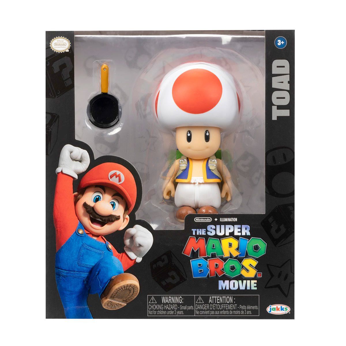 Figura Hongo Super Mario Bros Movie 5 Inch Toad