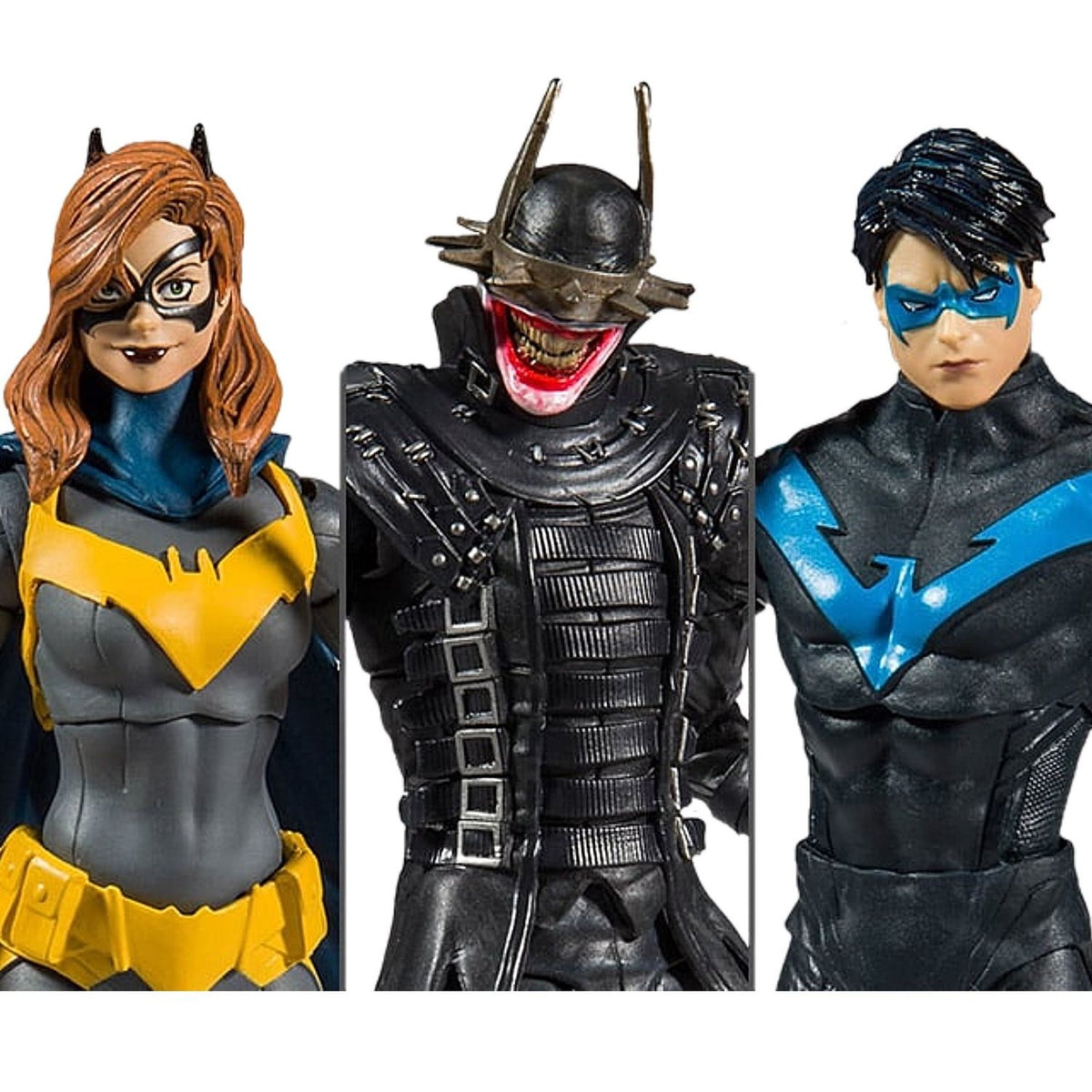 Batgirl Nightwing Batman Who Mcfarlane Baf Batmobile Set