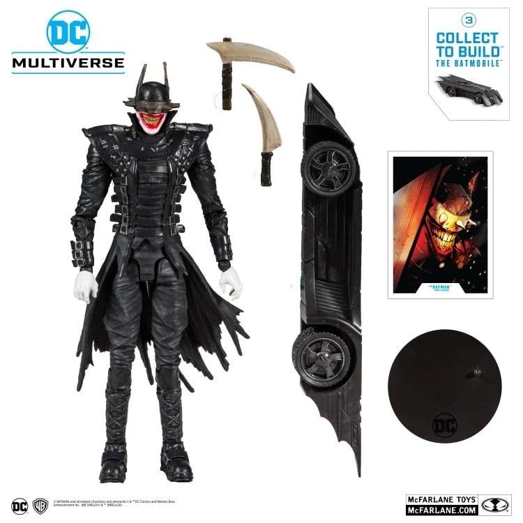 Batgirl Nightwing Batman Who Mcfarlane Baf Batmobile Set