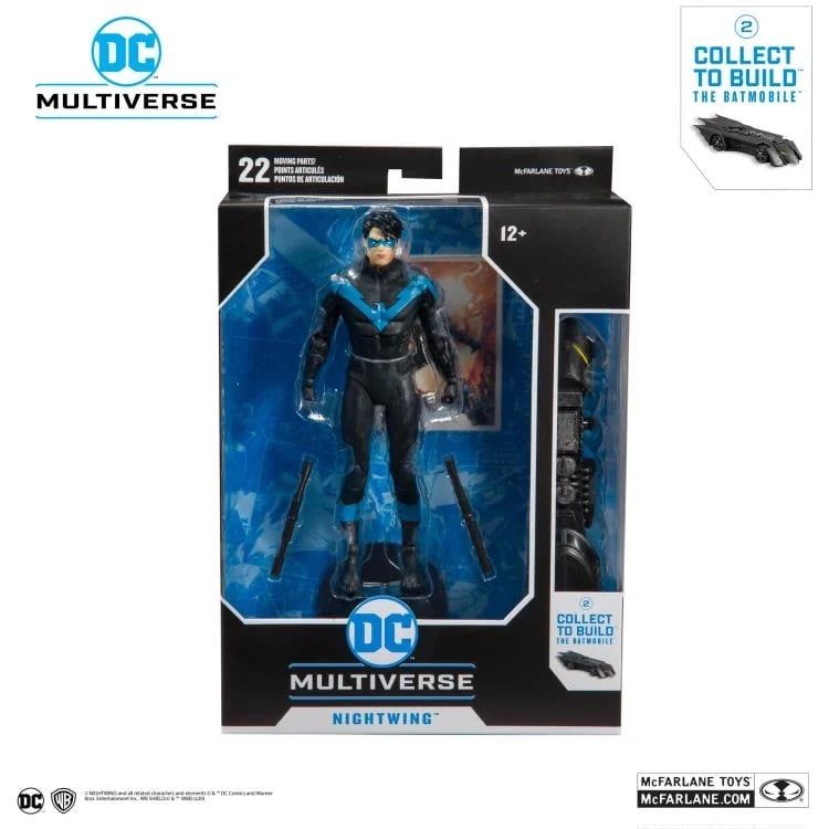Batgirl Nightwing Batman Who Mcfarlane Baf Batmobile Set