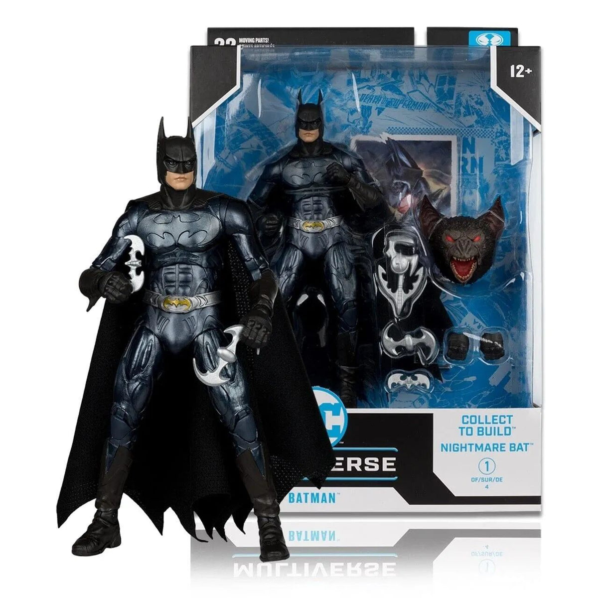 Set 4 Figuras Batman Forever Bundle Nightmare Bat