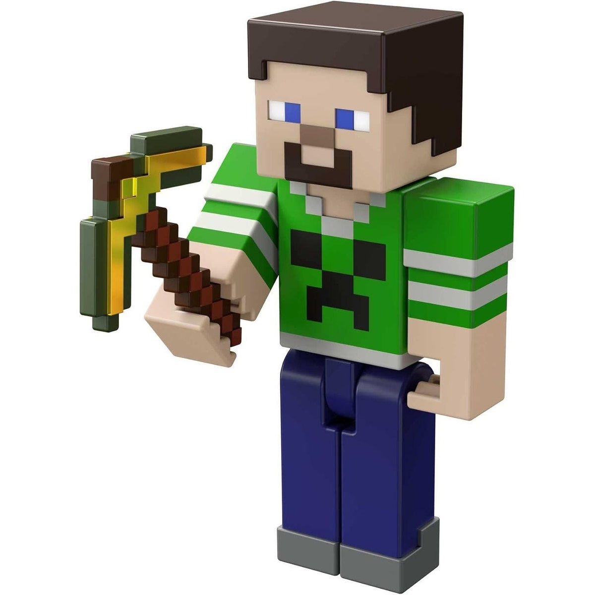 Figura Minecraft Build A Portal Steve Creeper Jersey
