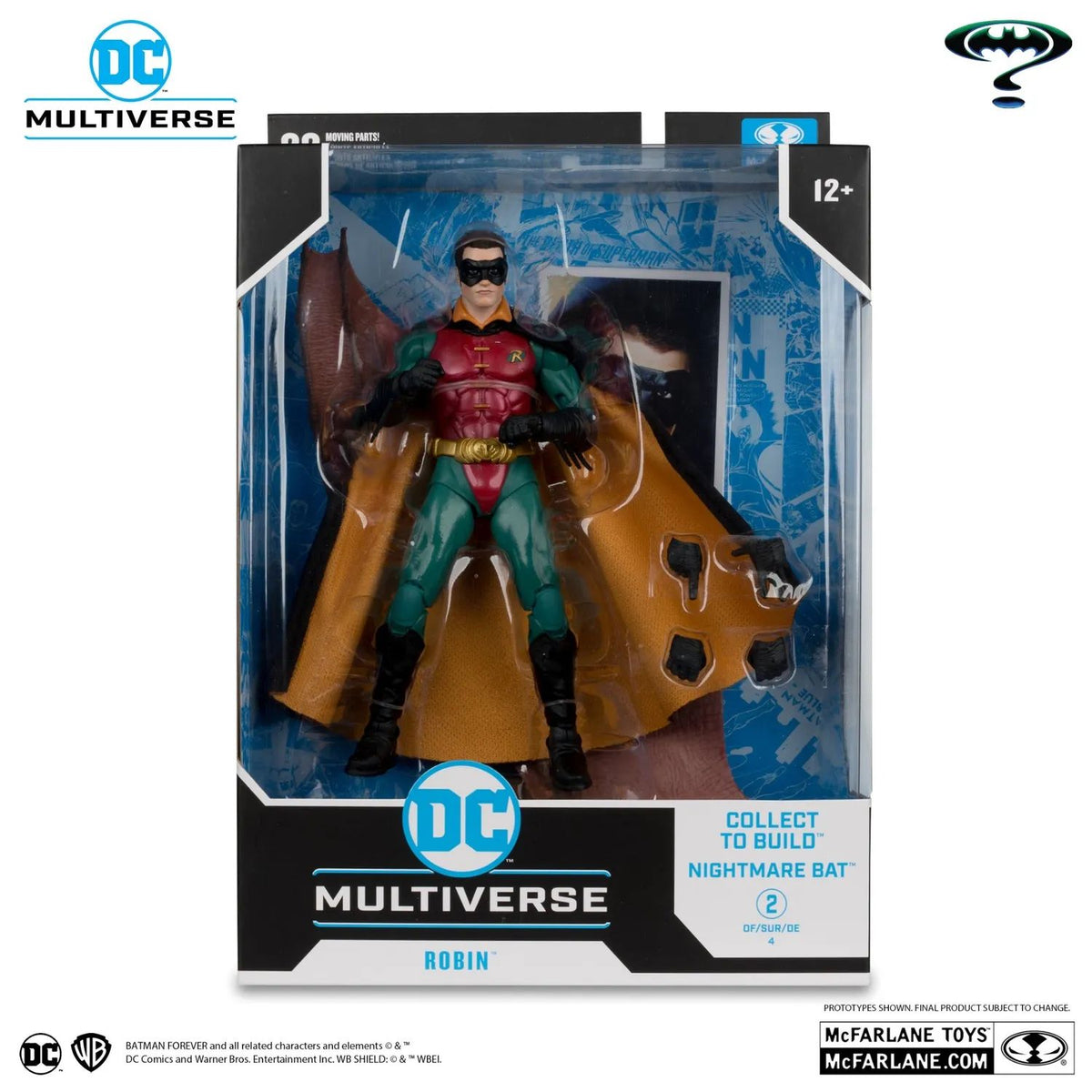 Batman Forever DC Multiverse Robin Nightmare Bat