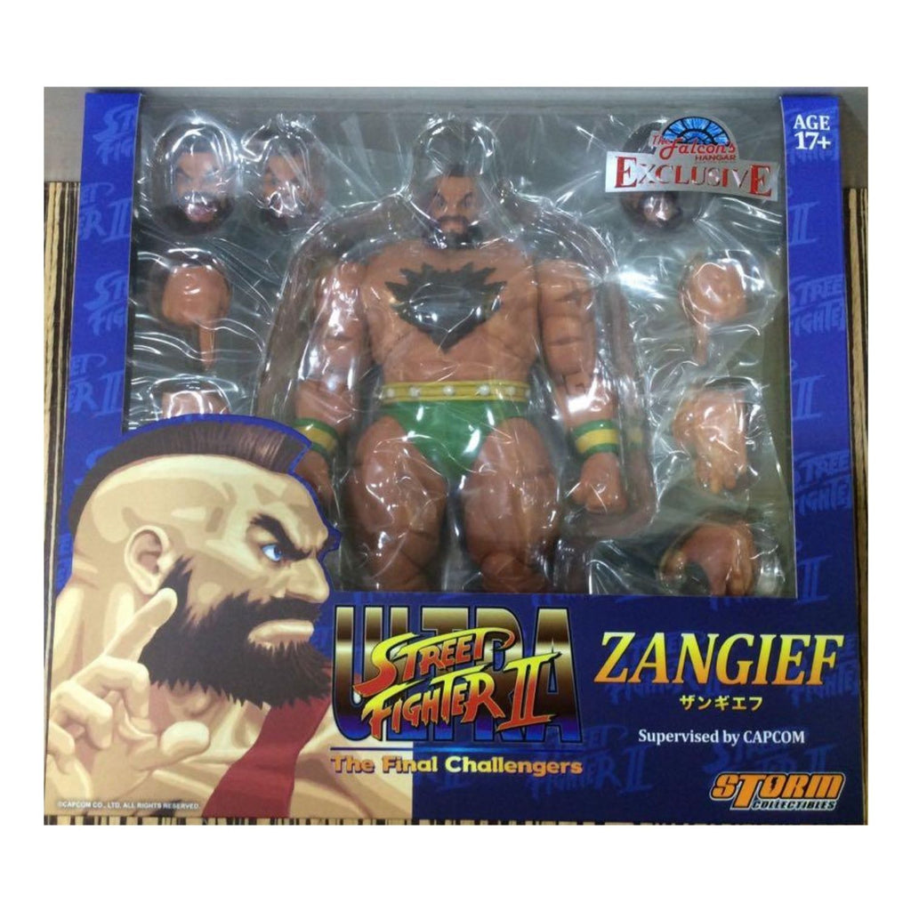 Ultra Street Fighter 2 Zangief Green Storm Collectibles
