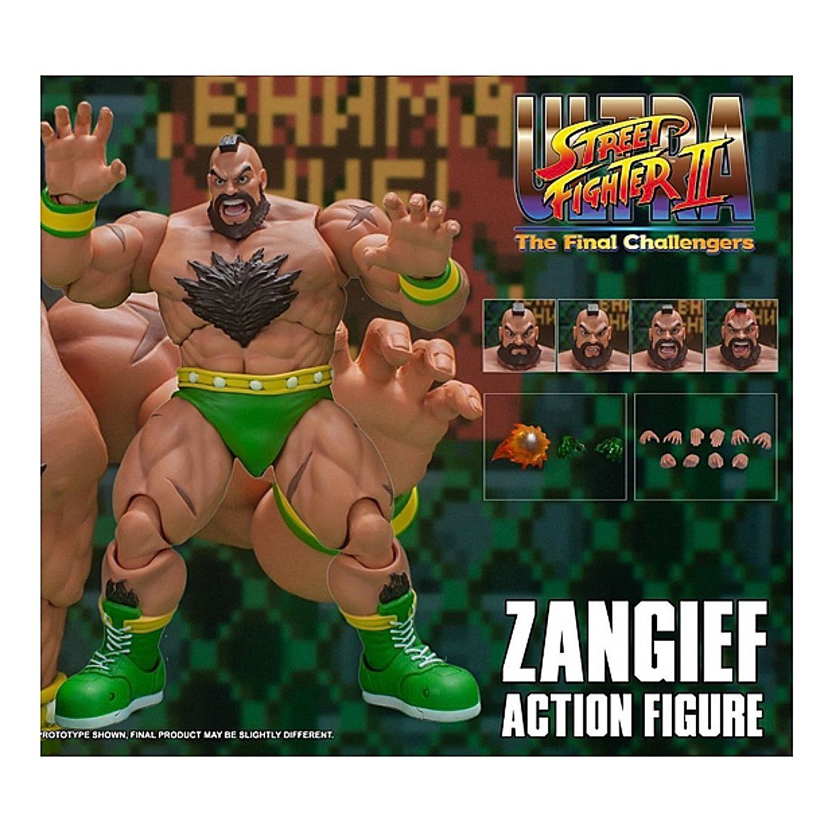 Ultra Street Fighter 2 Zangief Green Storm Collectibles