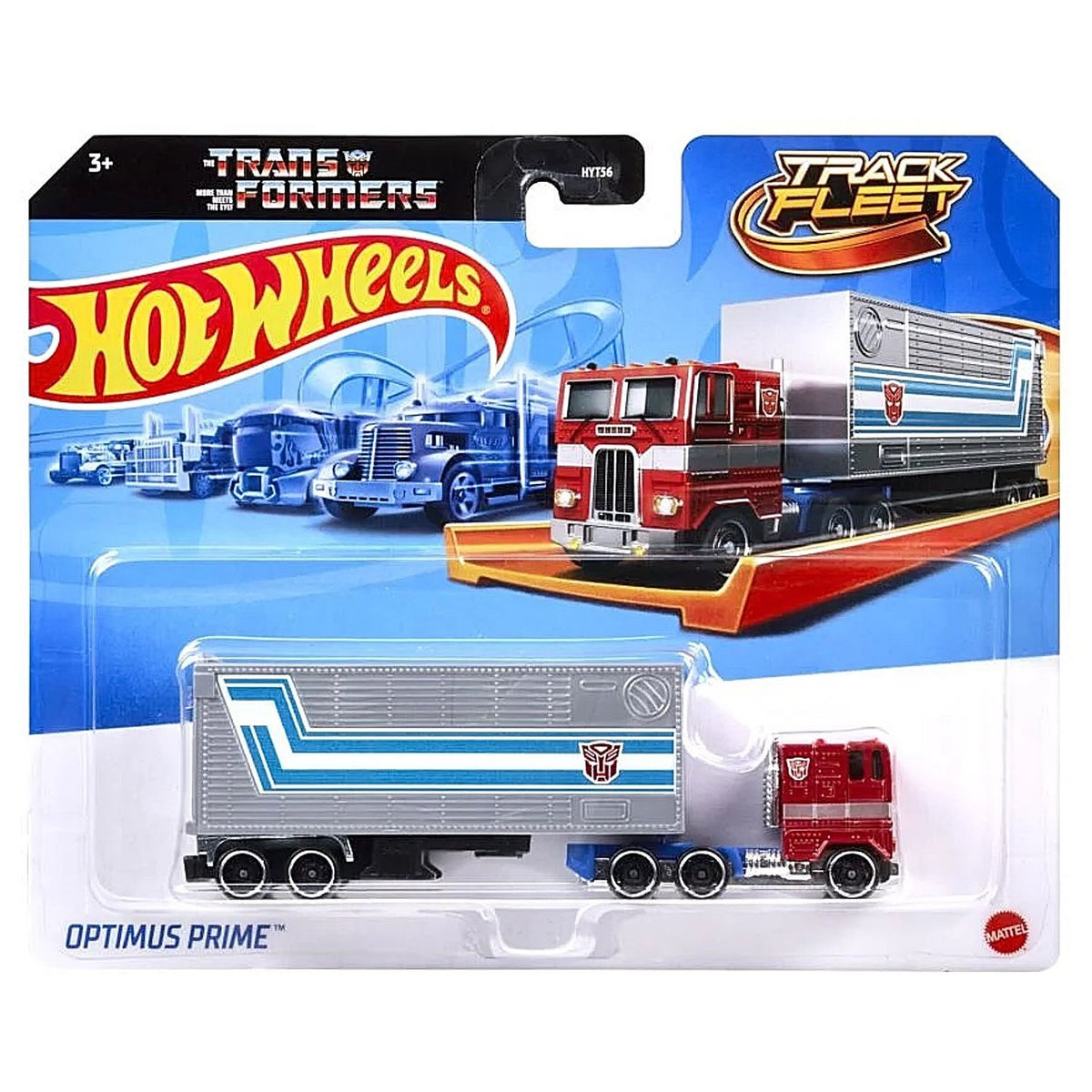 Transformers Hot Wheels Track Fleet Optimus Prime