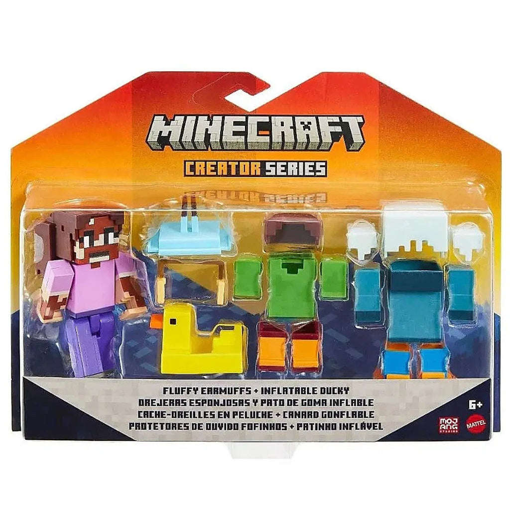 Minecraft Creator Fluffy Earmuffs & Inflatable Ducky