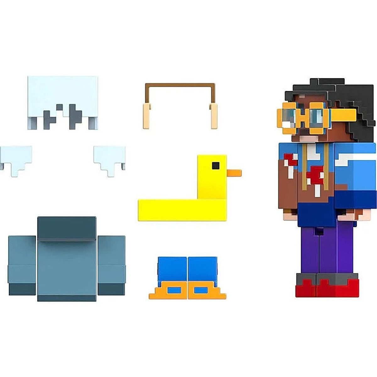 Minecraft Creator Fluffy Earmuffs & Inflatable Ducky