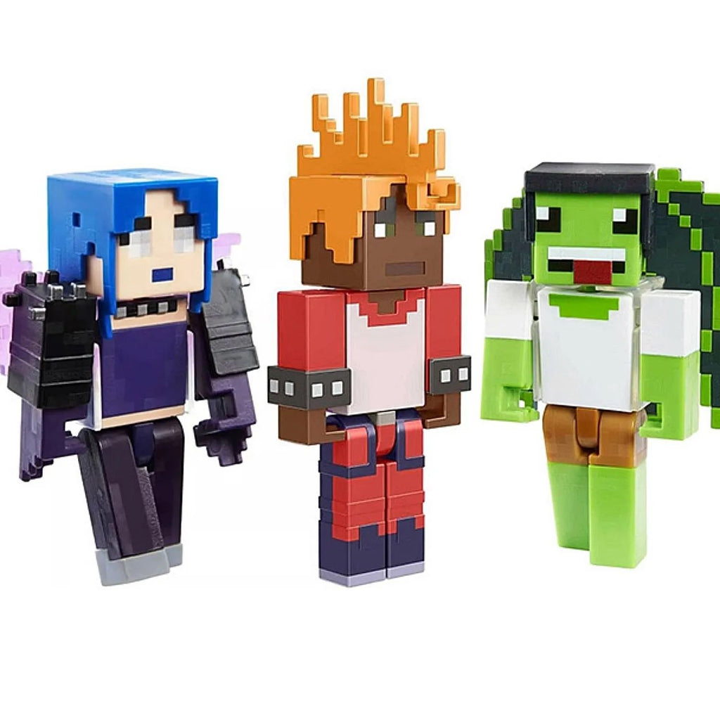 Minecraft Creator Spooky Shades Spikes Set 3 Figuras