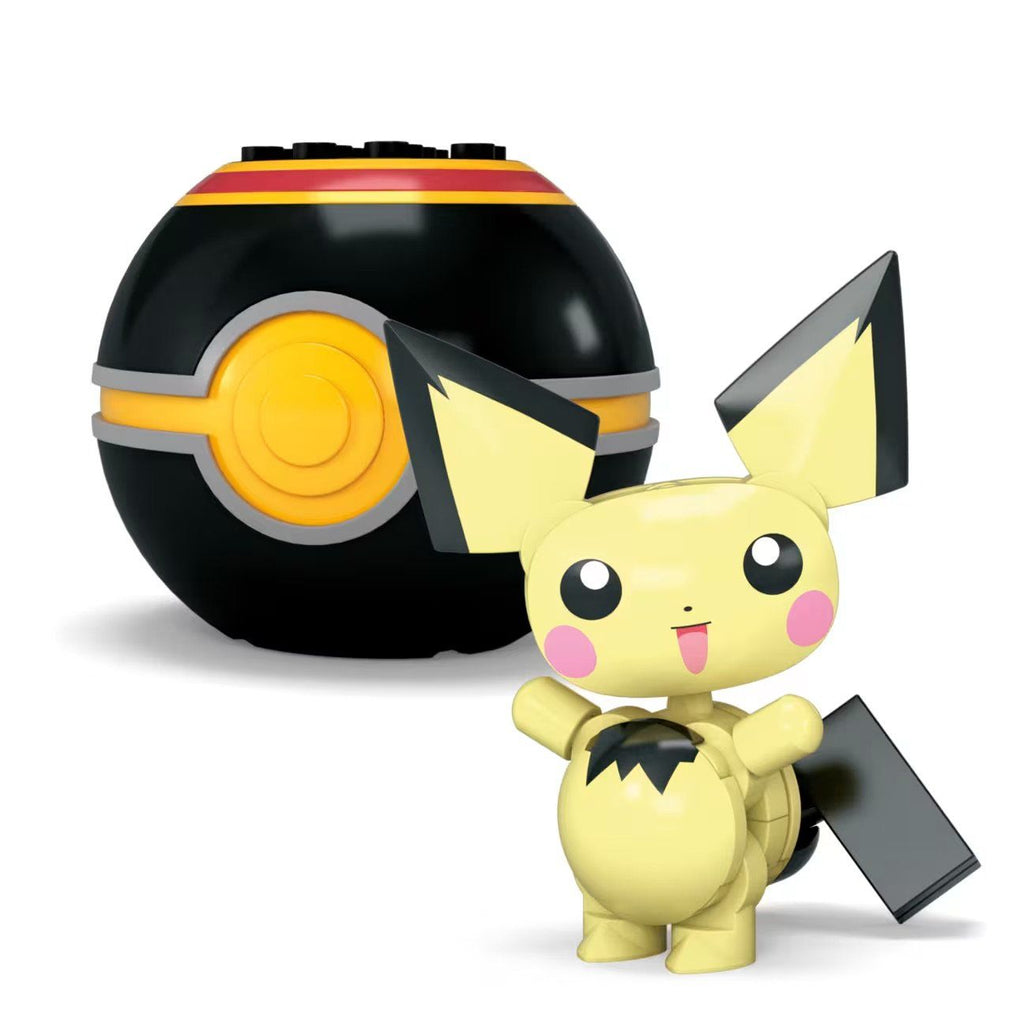 Mega Pokémon Pichu & Charmander con 40 Bloques o piezas