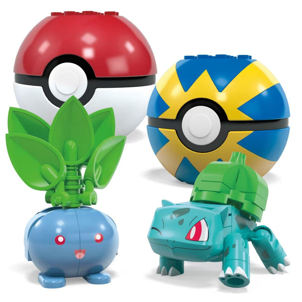 Mega Pokémon Tipo hierva 118 Bloques Bulbasaur Oddish Hoppip