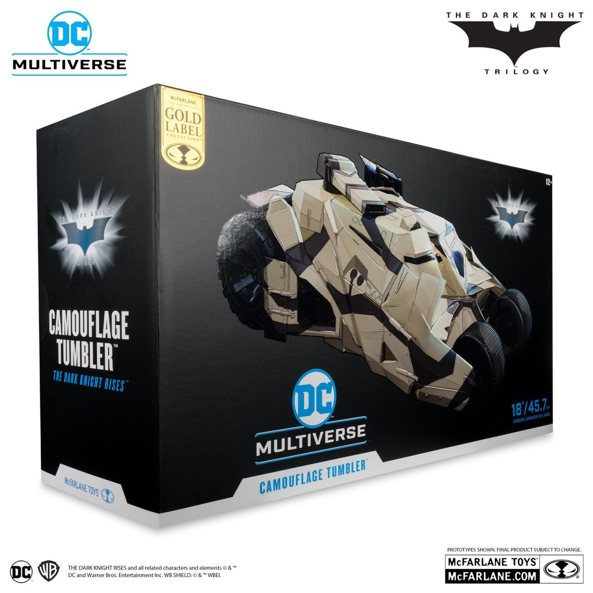 VEHICULO CAMUFLADO MCFARLANE CAMOUFLAGE TUMBLER GOLD LABEL