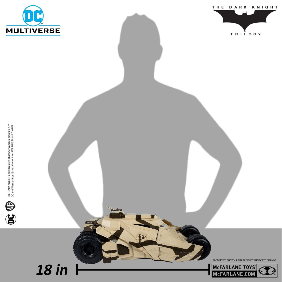 VEHICULO CAMUFLADO MCFARLANE CAMOUFLAGE TUMBLER GOLD LABEL
