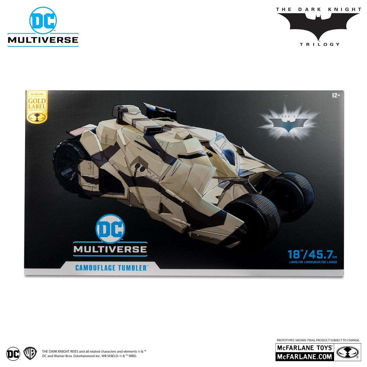 VEHICULO CAMUFLADO MCFARLANE CAMOUFLAGE TUMBLER GOLD LABEL