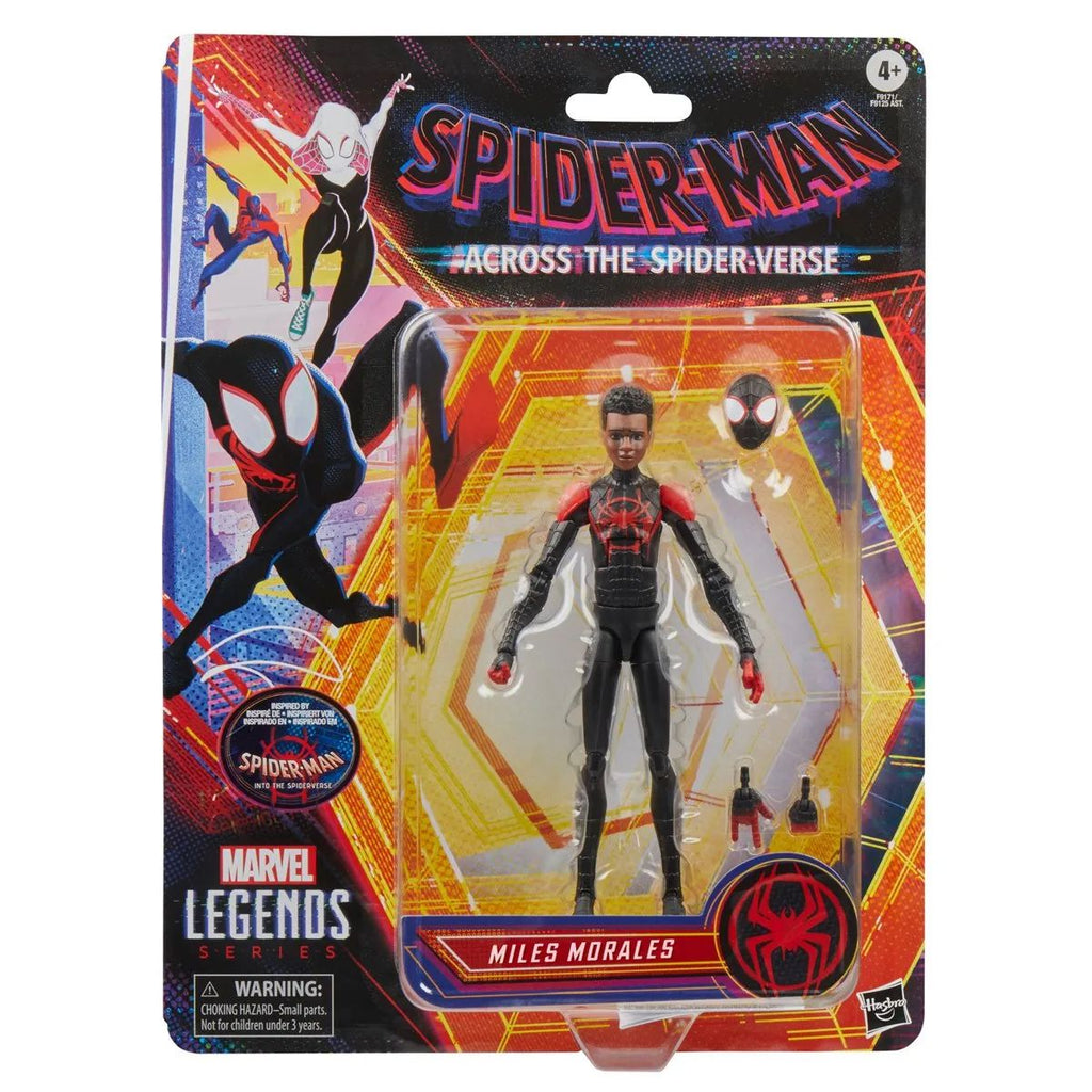 Spider-Man the Spider-Verse Marvel Legends Miles Morales