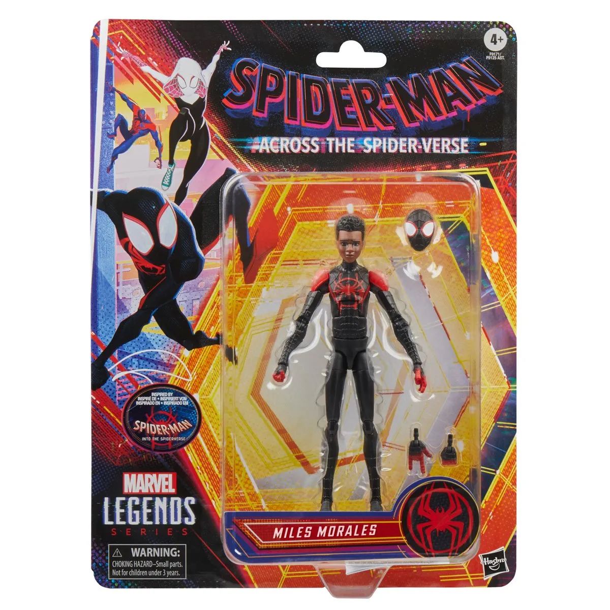 Spider-Man the Spider-Verse Marvel Legends Miles Morales