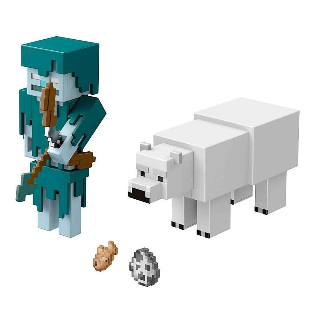 Minecraft Stray vs Polar Bear Deluxe Core Figura