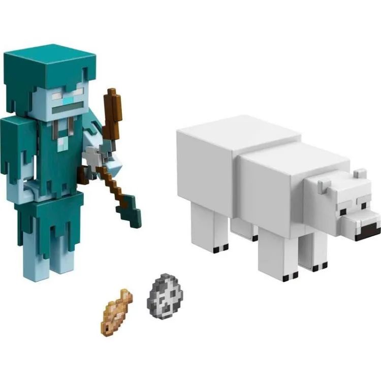 Minecraft Stray vs Polar Bear Deluxe Core Figura