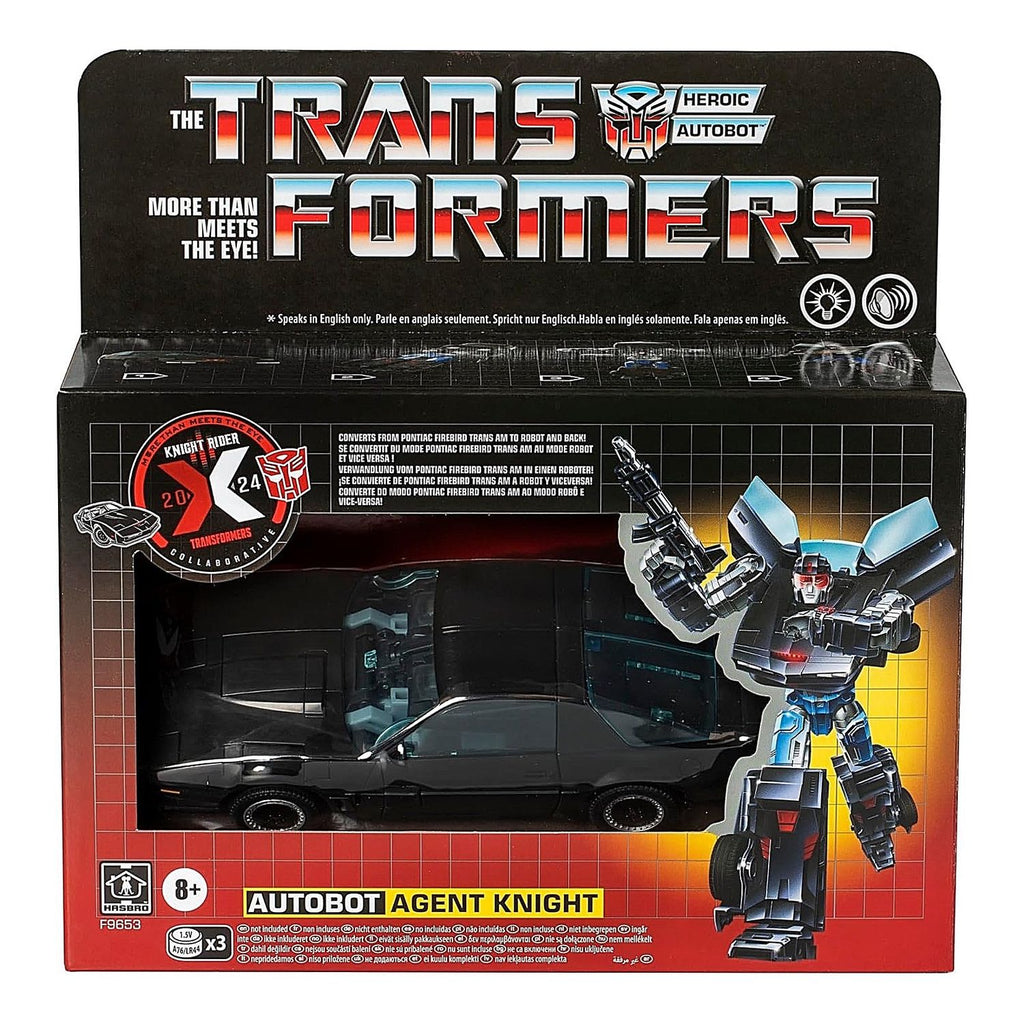 Knight Rider x Transformers Agent Knight Auto Fantastico KITT Pontiac
