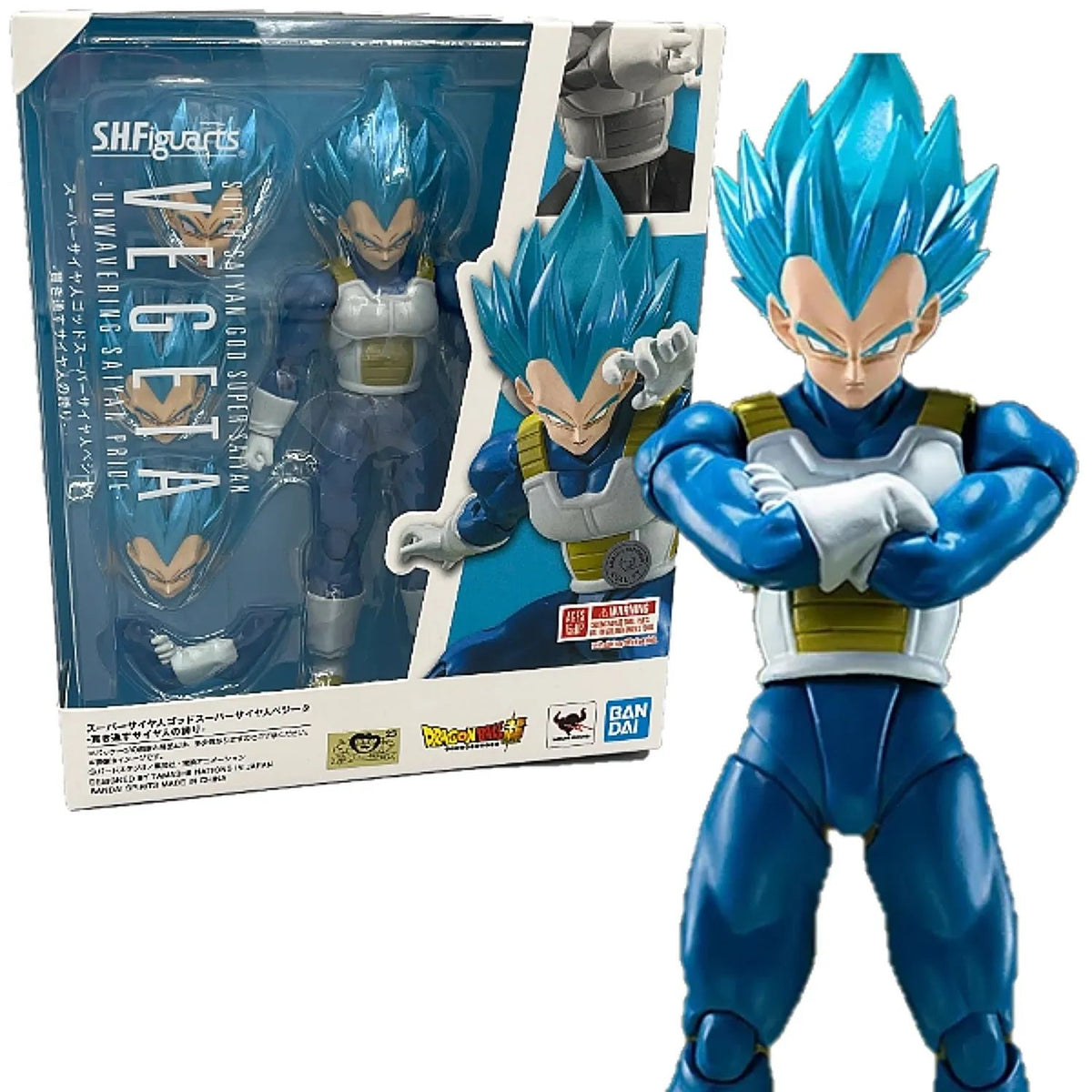 Dragon Ball Super SH Figuarts SSJ God Blue Vegeta Pride