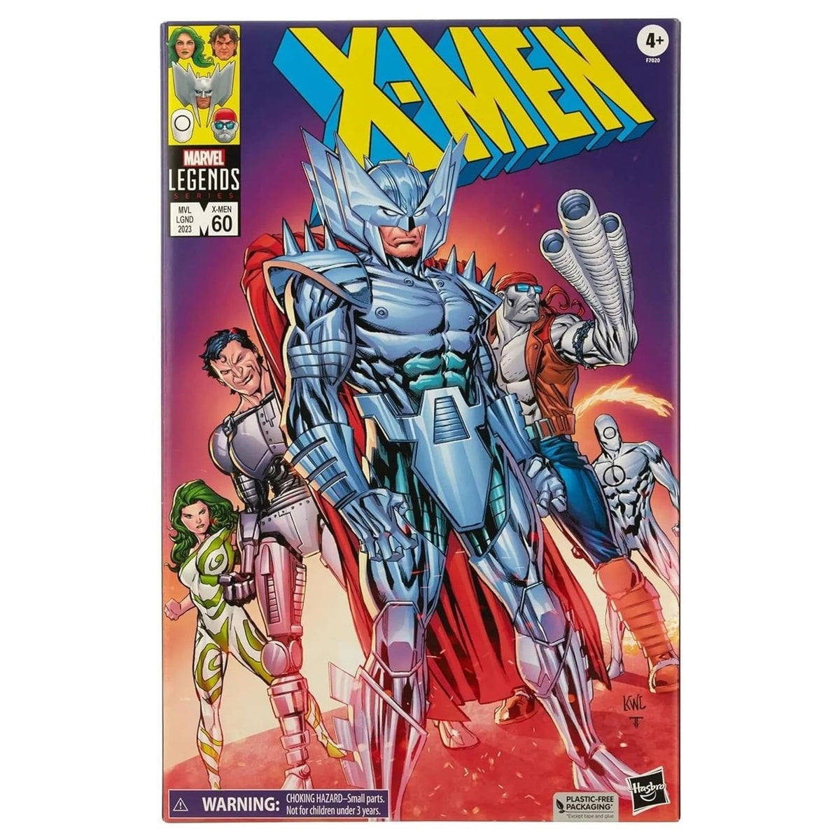 Pack 5 X-Men 60h Marvel Legends Villains Vertigo Strife