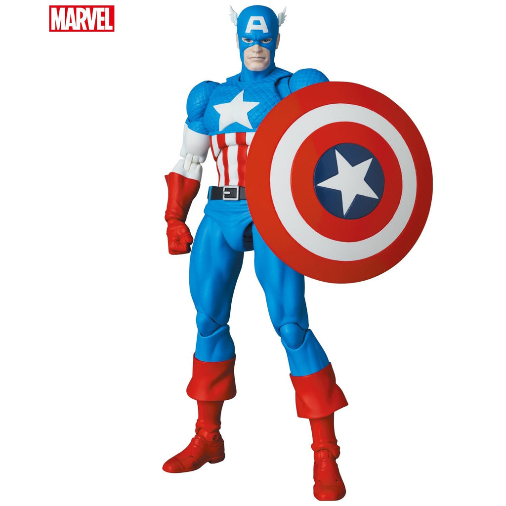Figura Capitan America Marvel MAFEX 217 Captain Comic Ver