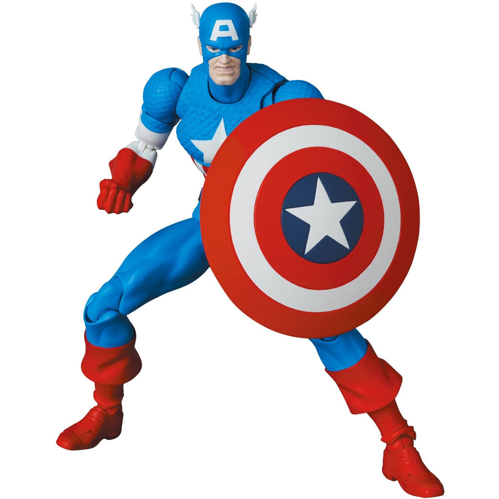 Figura Capitan America Marvel MAFEX 217 Captain Comic Ver