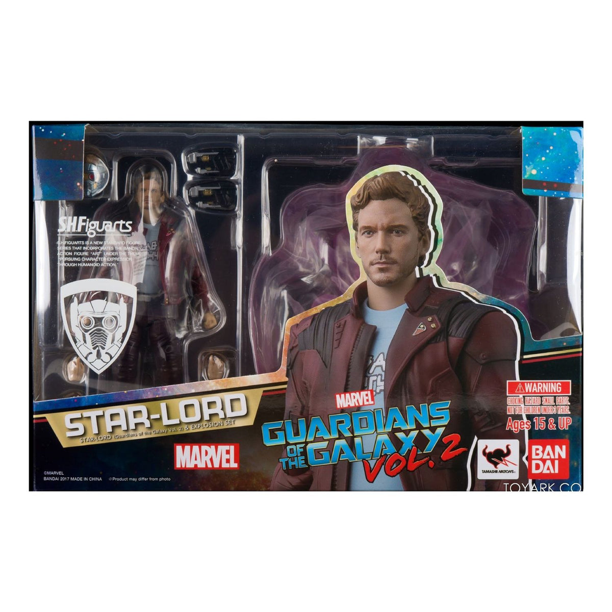 Guardians the Galaxy SH Figuarts Star Lord & Explosion SET