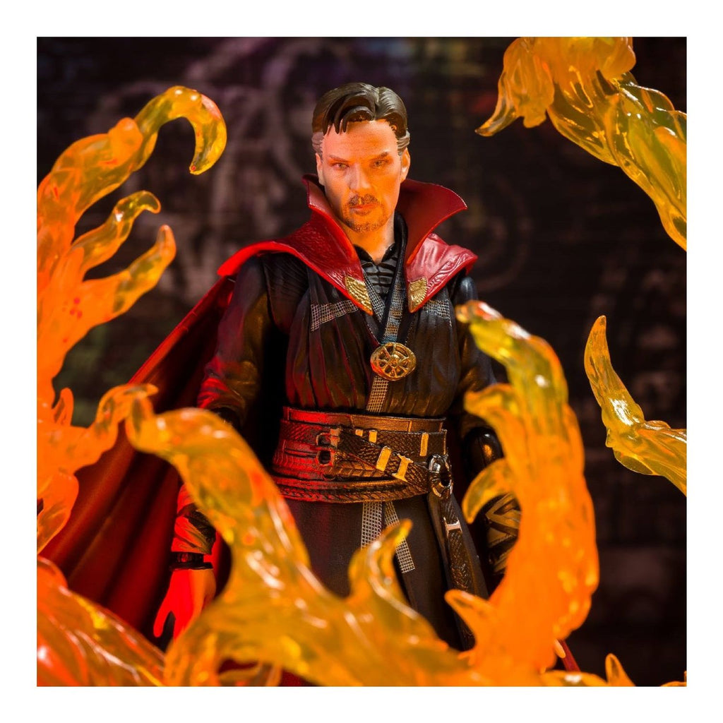 Dr Strange SH Figuarts Doctor Strange & Burning Flame Set