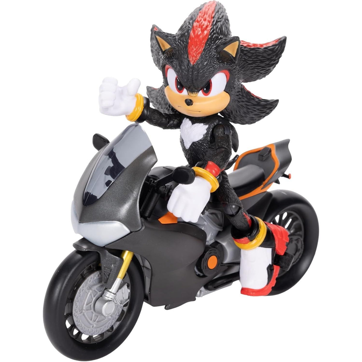 Figura La Pelicula Sonic 3 the Hedgehog Shadow con Motocicleta