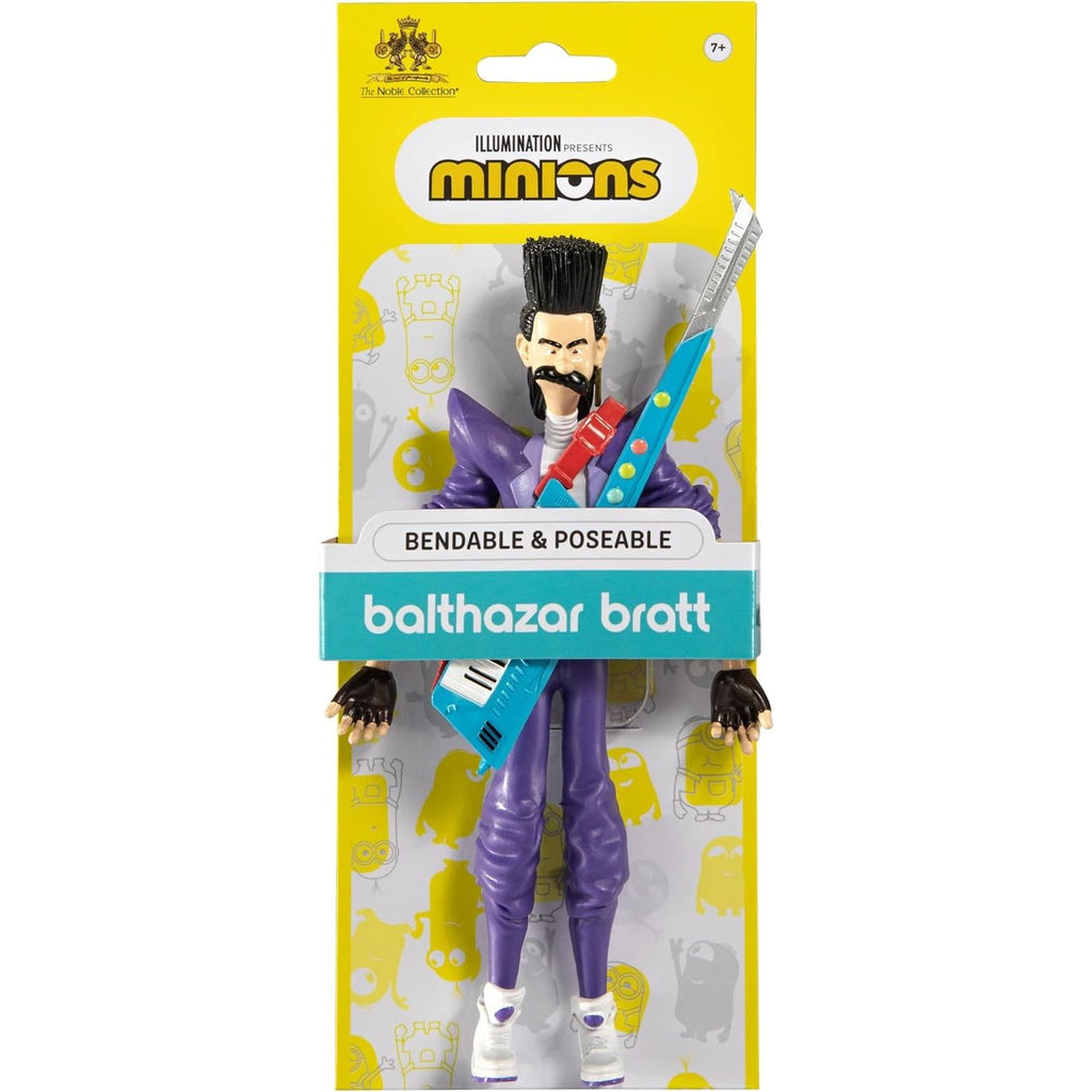 Figura de Accion Flexible BendyFigs Minions Balthazar Bratt