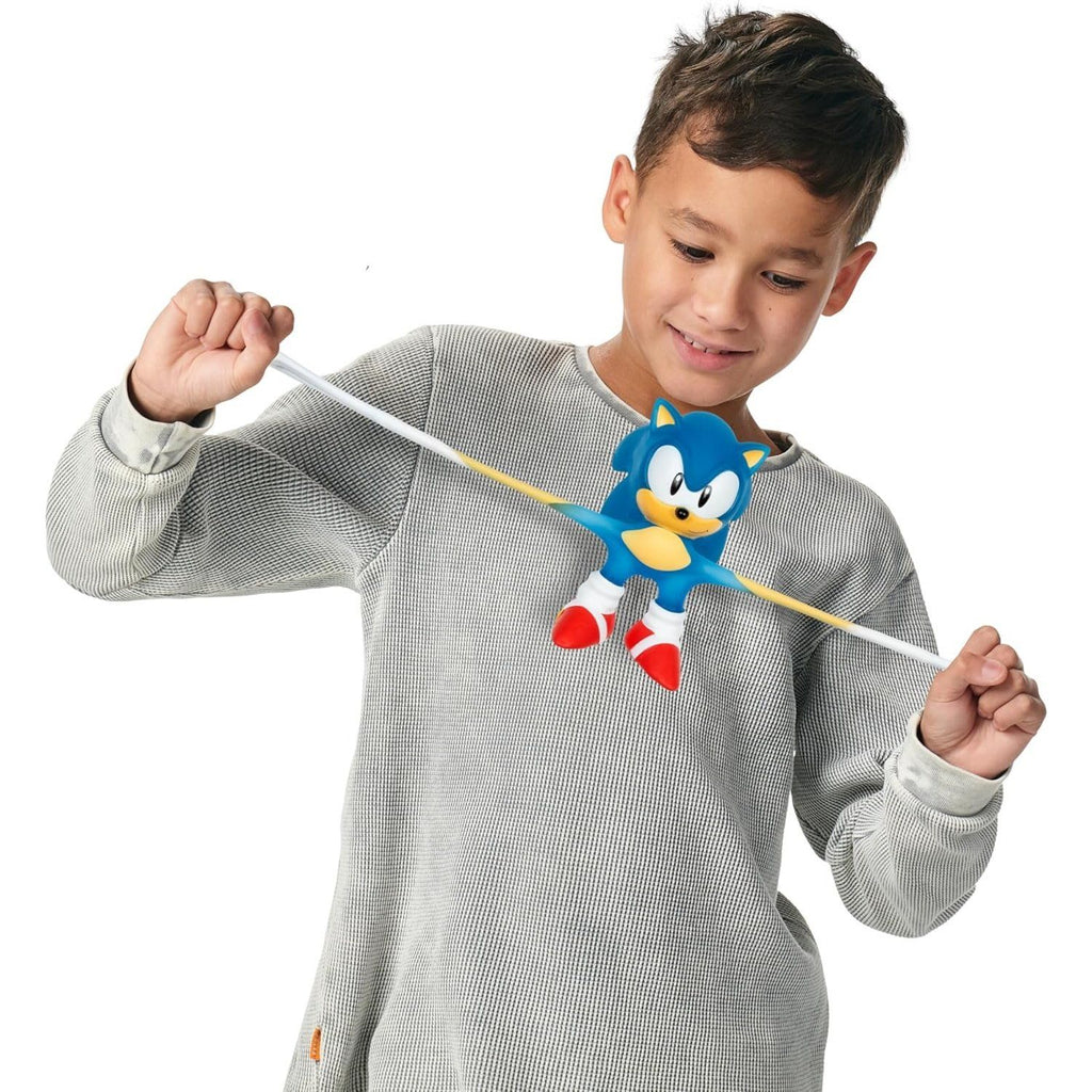 Figura Sonic The Hedgehog Estirable Elastico Brilla en Oscuridad