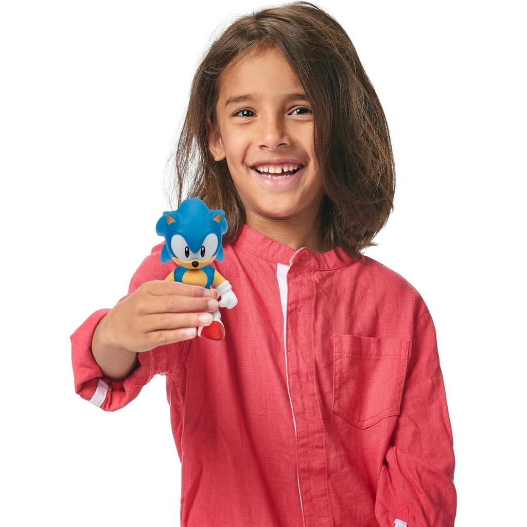 Figura Sonic The Hedgehog Estirable Elastico Brilla en Oscuridad